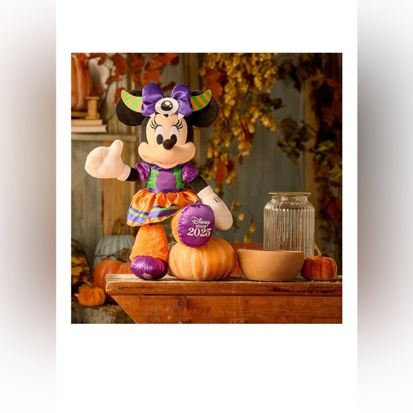 Disney Minnie Mouse Monster Dress Costume Halloween 2025 Medium 15" Plush,NWT - Picture 7 of 7